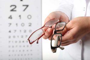 Glasses and Eye Chart